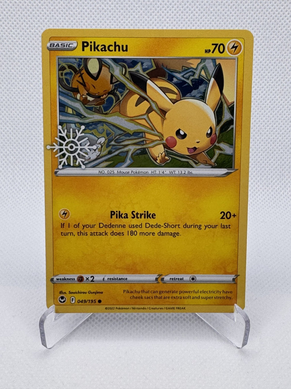 Pikachu (Holiday Calendar)  Common  Holo 049/195