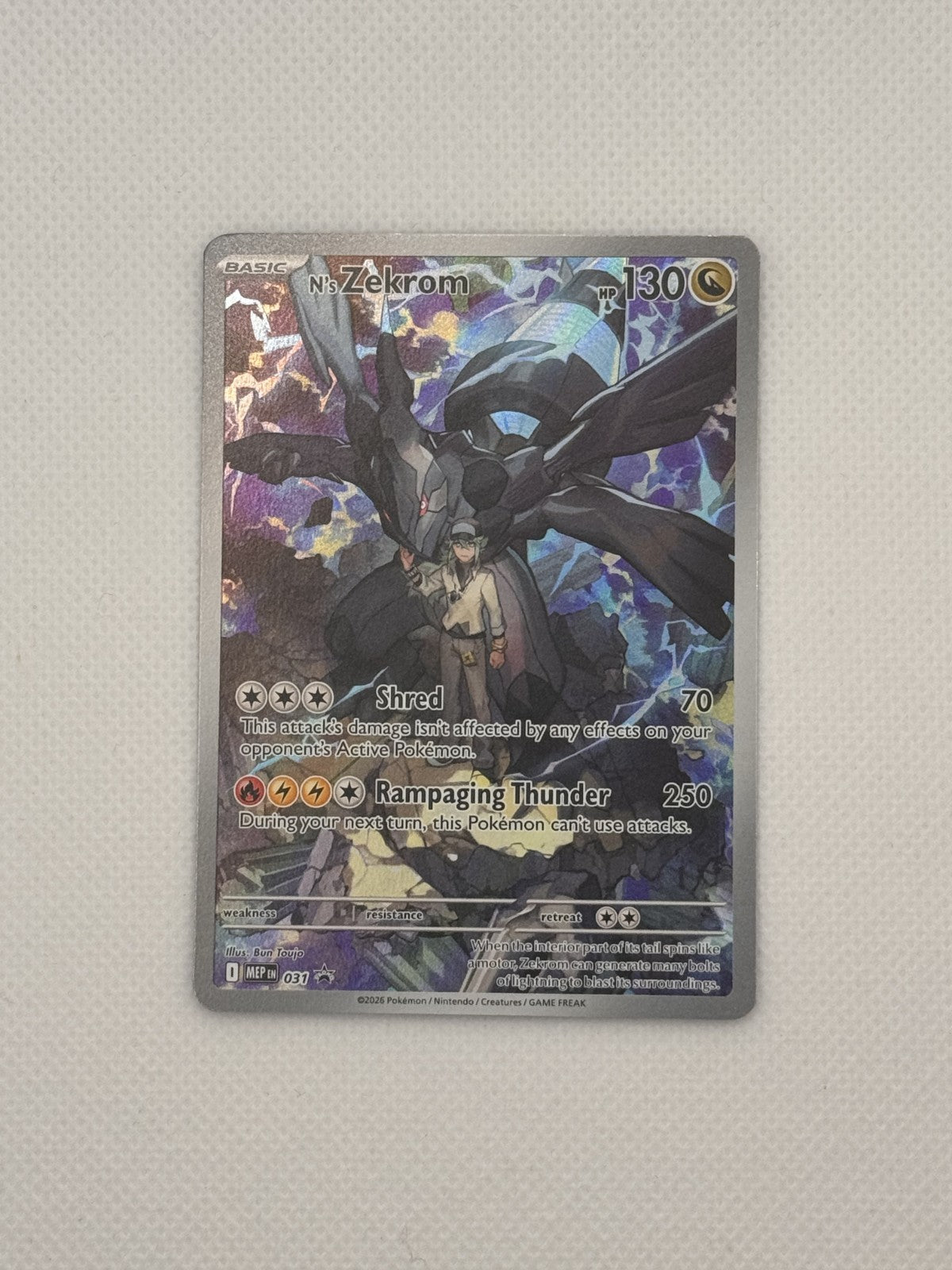 N's Zekrom Mega Evolution Promos Promo 031