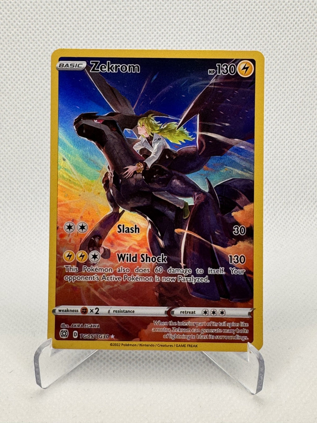 Zekrom Brilliant Stars Trainer Gallery Ultra Rare TG05/TG30