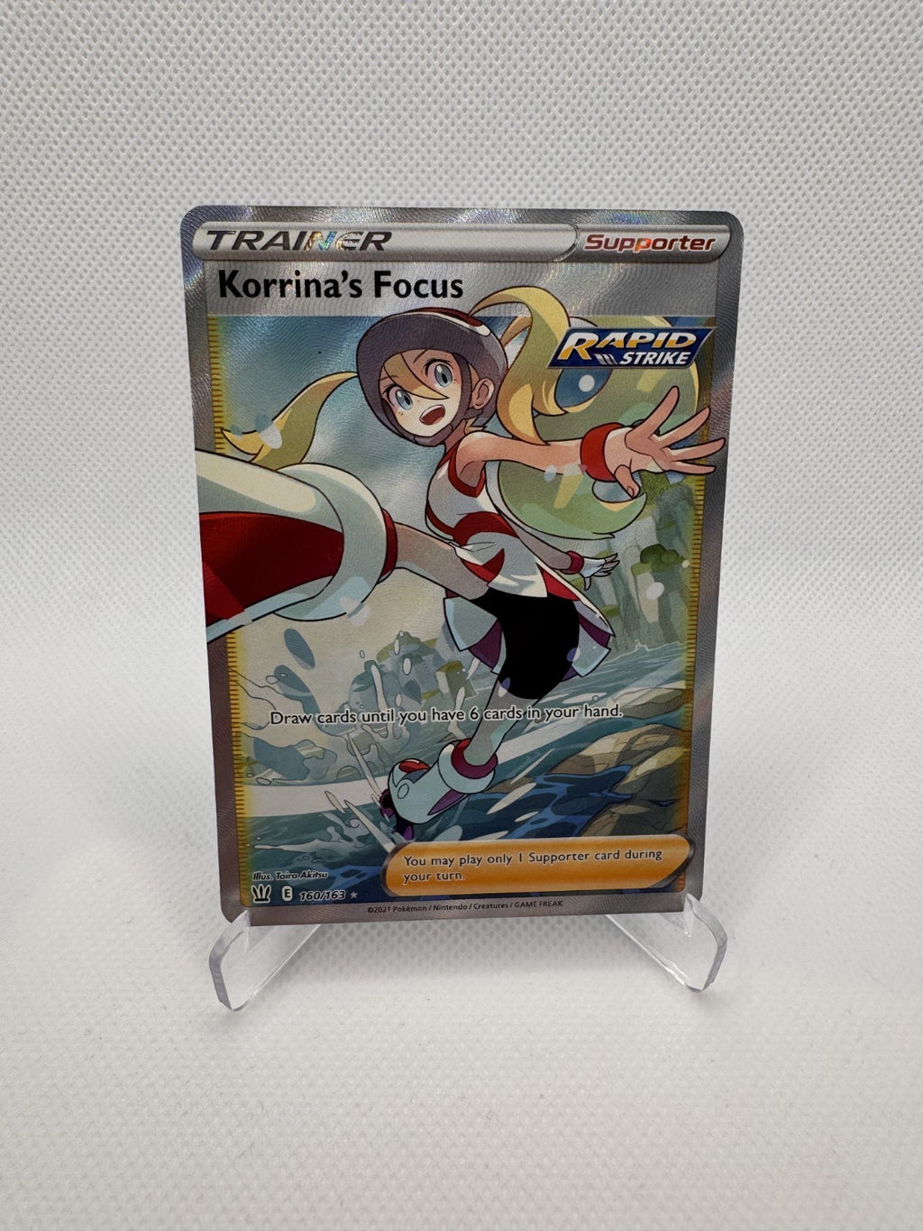 Korrina's Focus (Full Art) Battle Styles Ultra Rare 160/163 (2)