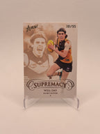 2024 AFL Select Supremacy Base Gold Will Day Hawthorn No.84 #30/95