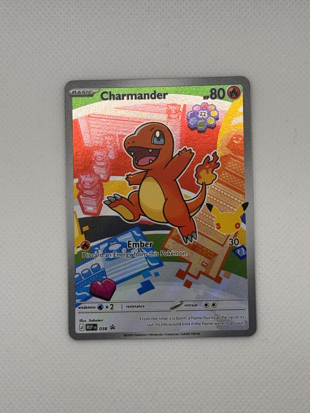 Charmander Mega Evolution Promos Promo 038
