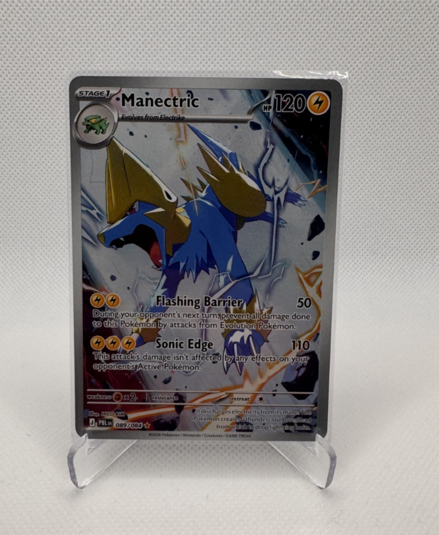Manectric Pitch Black Illustration Rare 089/084