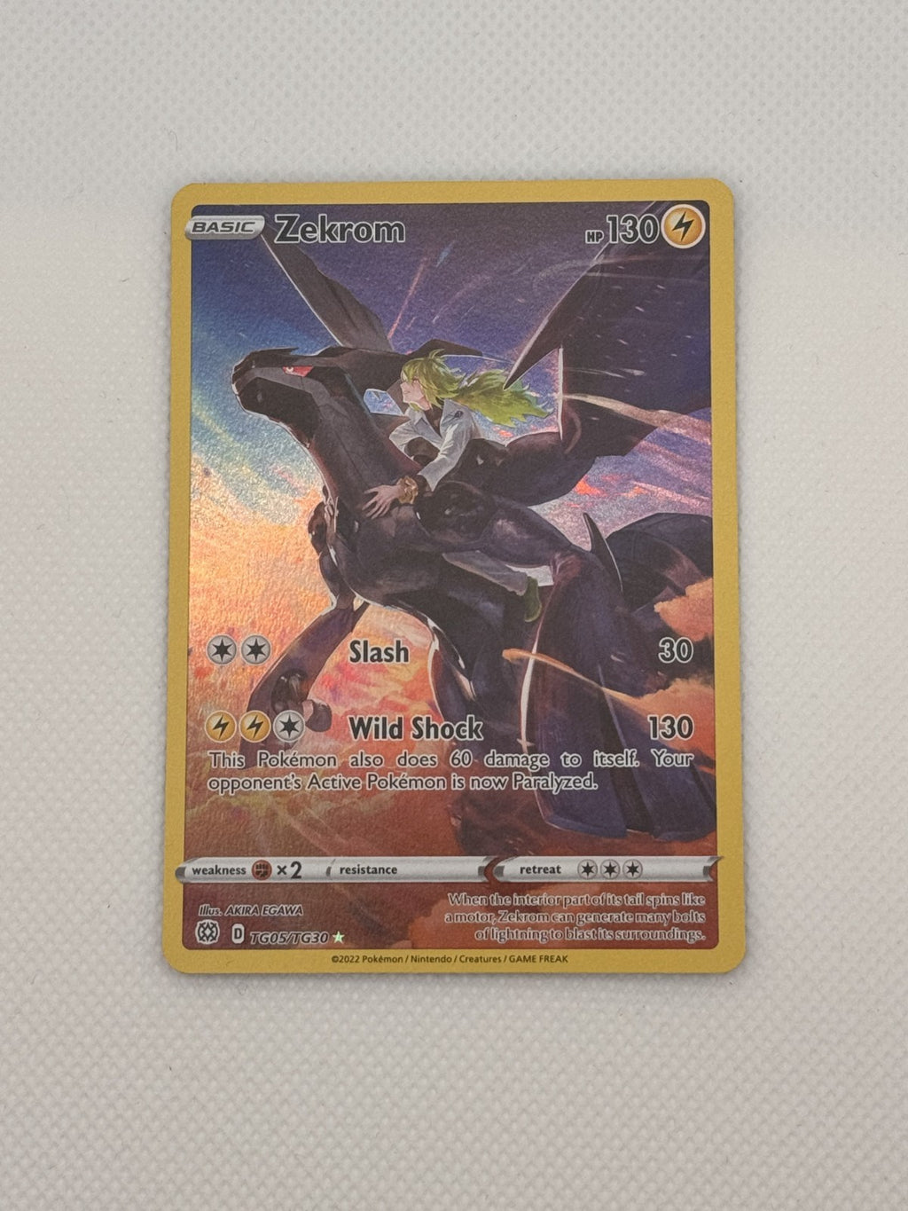 Zekrom Brilliant Stars Trainer Gallery Ultra Rare TG05/TG30